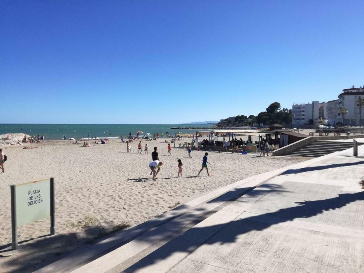Atico Primer Linea De Mar Con Piscina En Ebrehogar Sant Carlos de la Ràpita Εξωτερικό φωτογραφία
