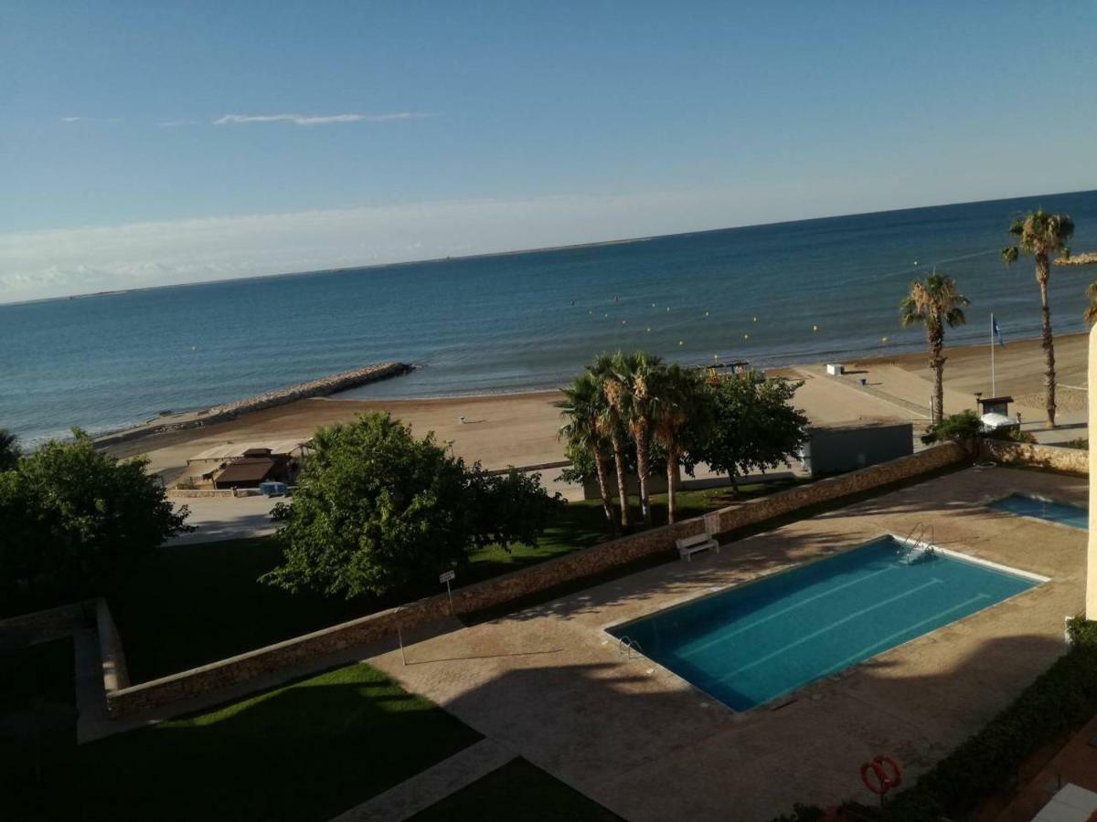 Atico Primer Linea De Mar Con Piscina En Ebrehogar Sant Carlos de la Ràpita Εξωτερικό φωτογραφία